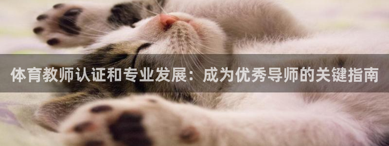尊龙凯时始人生就是博：体育教师认证和专业发展：成为优