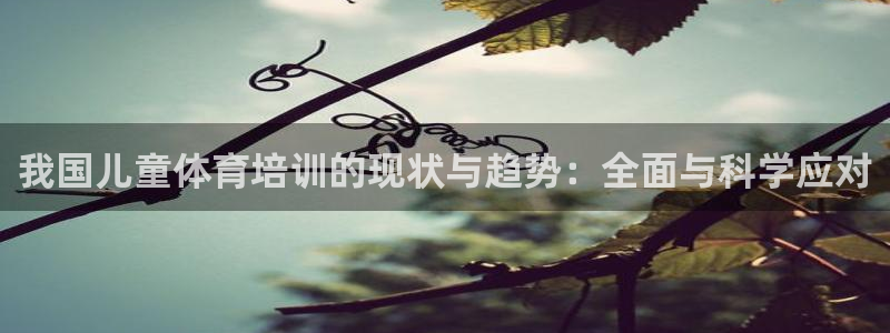 凯时平台官网RA来就送38：我国儿童体育培训的现状与