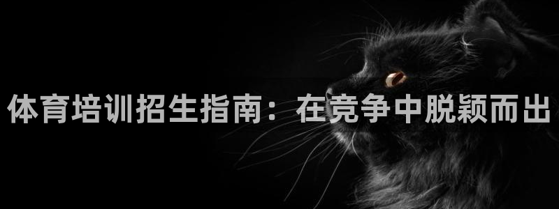 z6尊龙凯时集团：体育培训招生指南：在竞争中脱颖而出