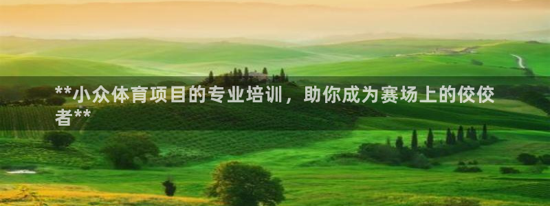 尊龙凯时取款24小时不到账：**小众体育项目的专业培