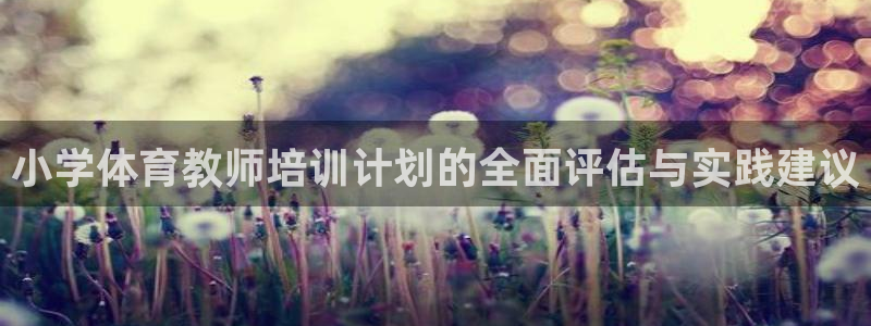 尊龙d88会员：小学体育教师培训计划的全面评估与实践