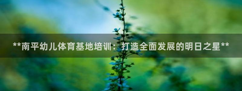 凯时平台官网RA来就送38：**南平幼儿体育基地培训