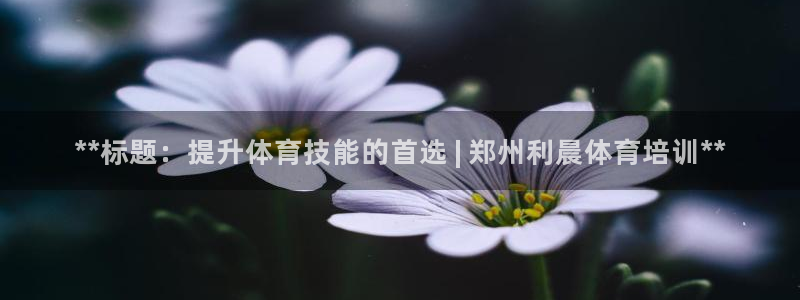 凯时k66官方发布：**标题：提升体育技能的首选 |