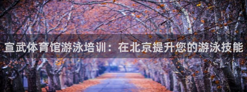 尊龙-人生就是博!：宣武体育馆游泳培训：在北京提升您