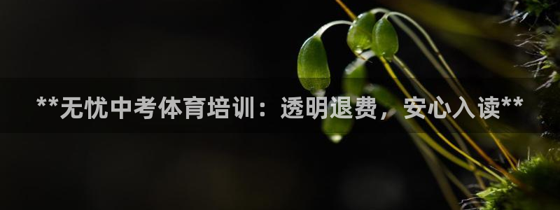 尊龙软件下载：**无忧中考体育培训：透明退费，安心入