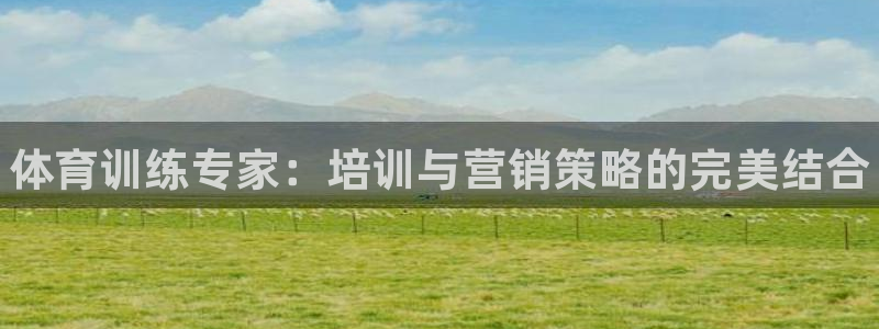 尊龙凯时存款多久到账：体育训练专家：培训与营销策略的完美结合